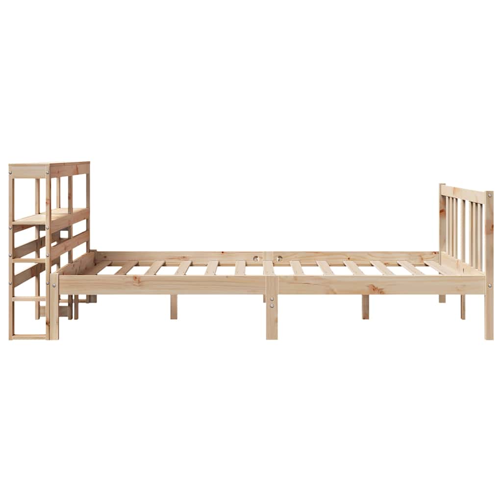 Sengeramme med hodegavl 120x200 cm heltre furu