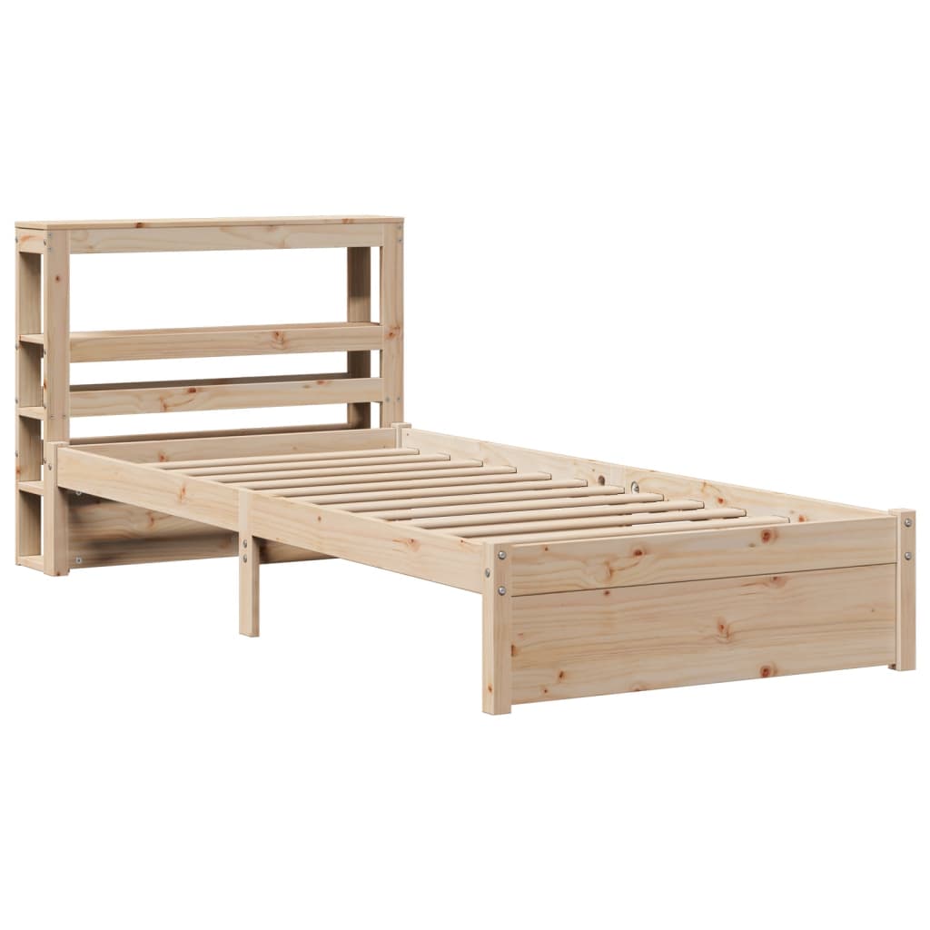 Sengeramme med hodegavl 75x190 cm heltre furu