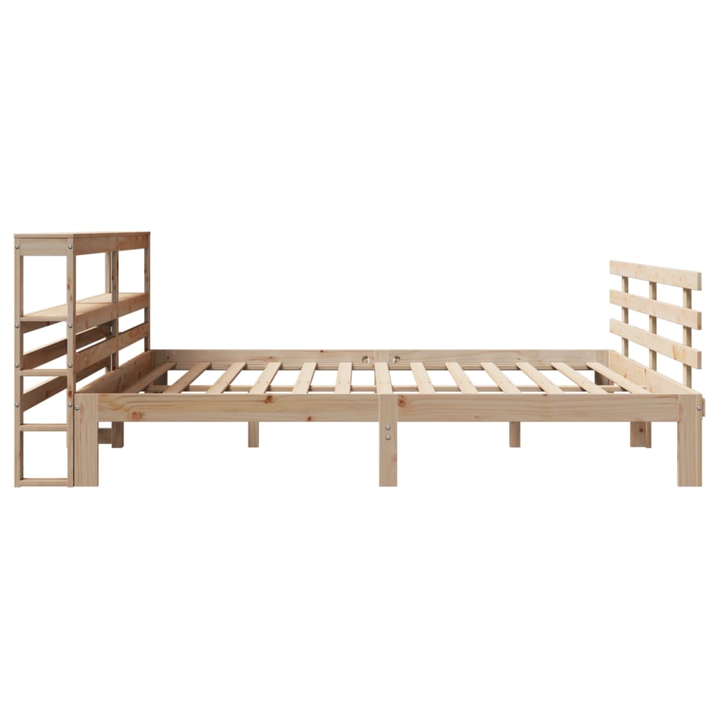Sengeramme med hodegavl 180x200 cm heltre furu