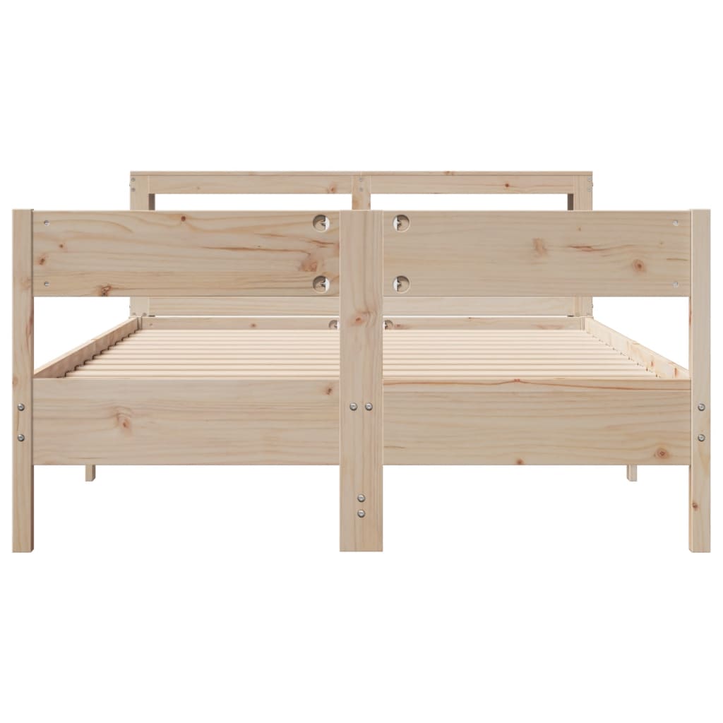 Sengeramme uten madrass 120x190 cm heltre furu