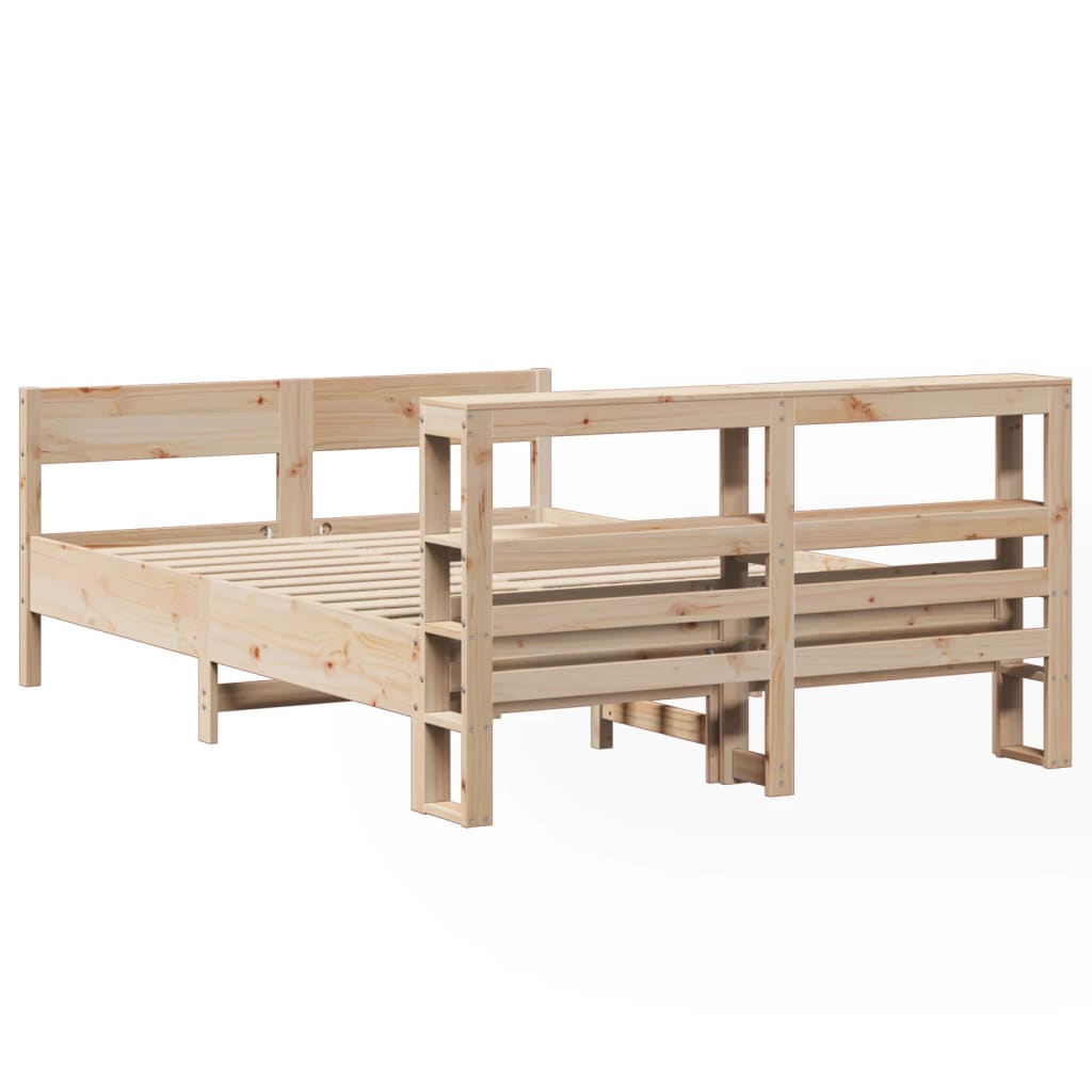 Sengeramme uten madrass 120x190 cm heltre furu