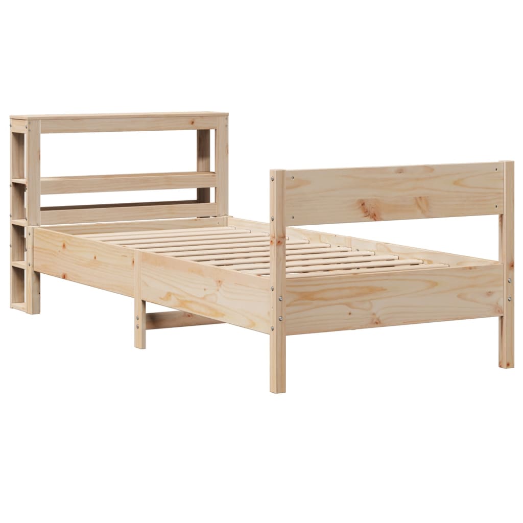 Sengeramme uten madrass 75x190 cm heltre furu