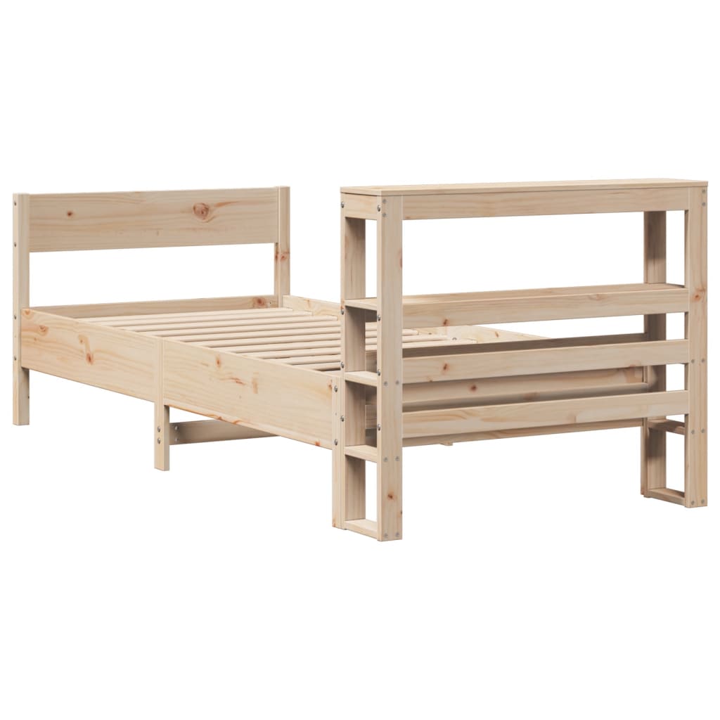 Sengeramme uten madrass 75x190 cm heltre furu
