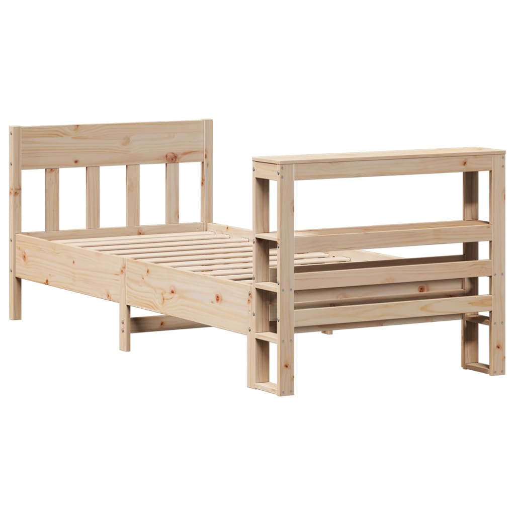 Sengeramme uten madrass 75x190 cm heltre furu