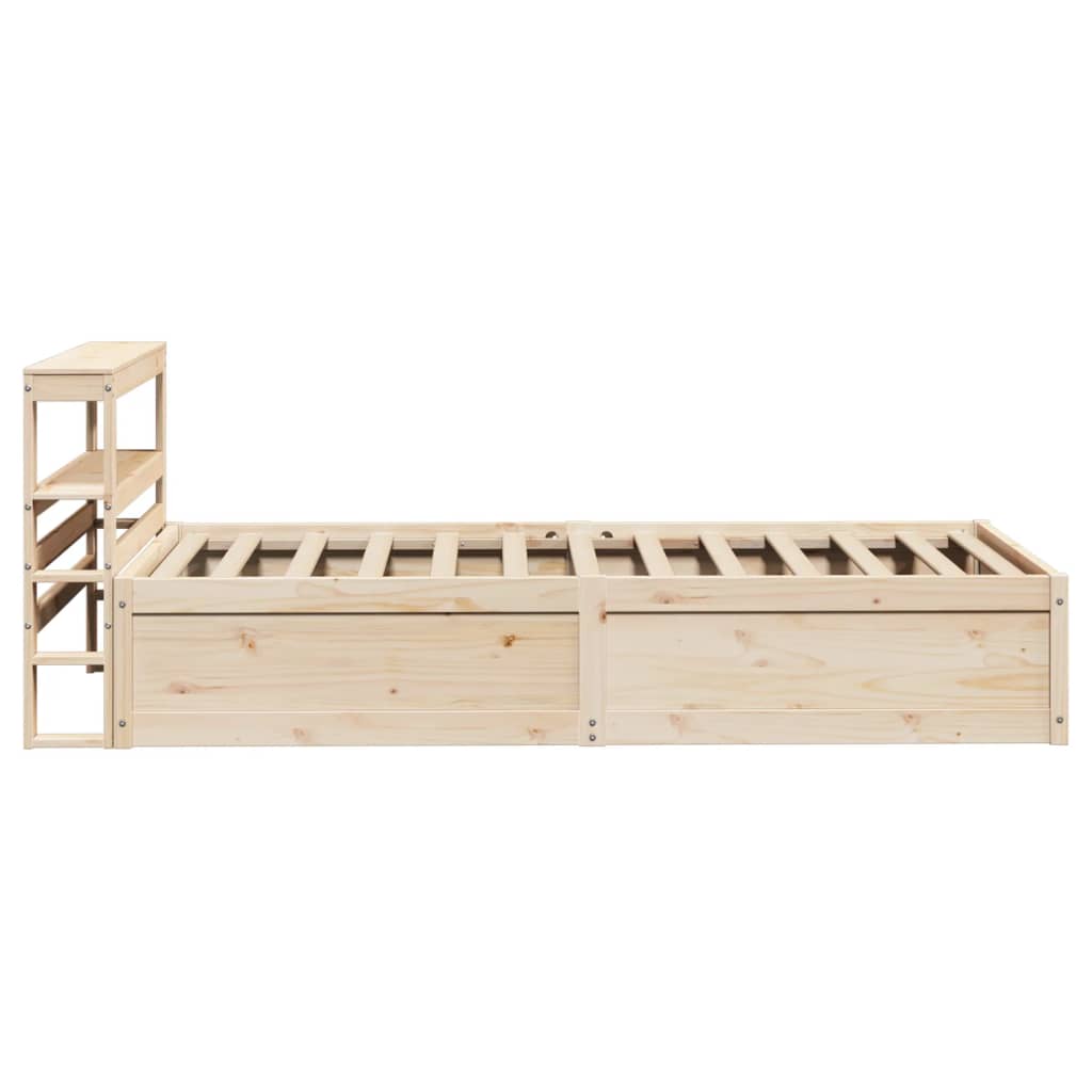 Sengeramme med hodegavl 75x190 cm heltre furu