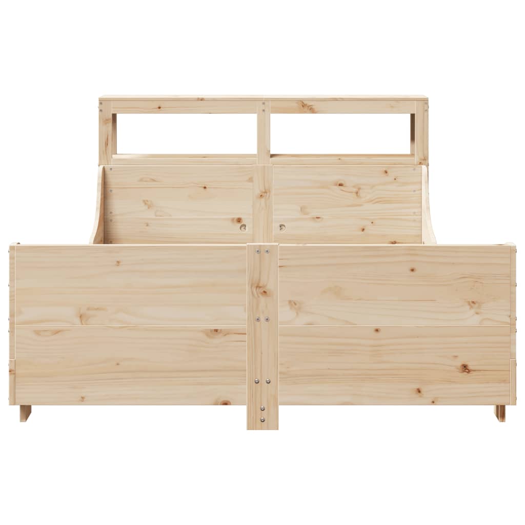 Sengeramme uten madrass 120x190 cm heltre furu