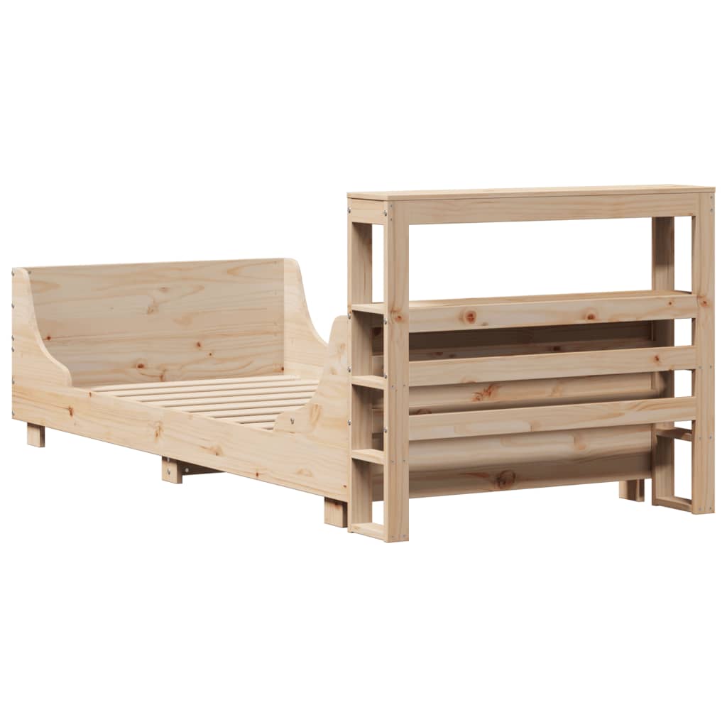 Sengeramme uten madrass 75x190 cm heltre furu
