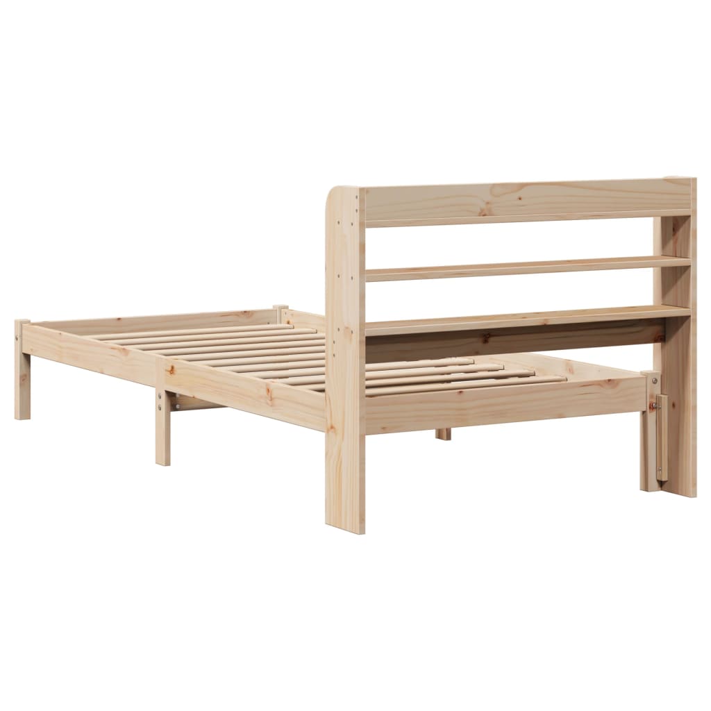 Sengeramme uten madrass 75x190 cm heltre furu