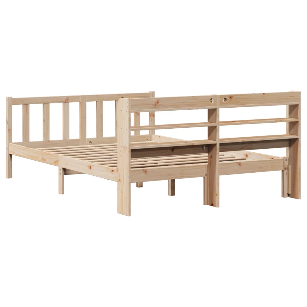 Sengeramme uten madrass 160x200 cm heltre furu