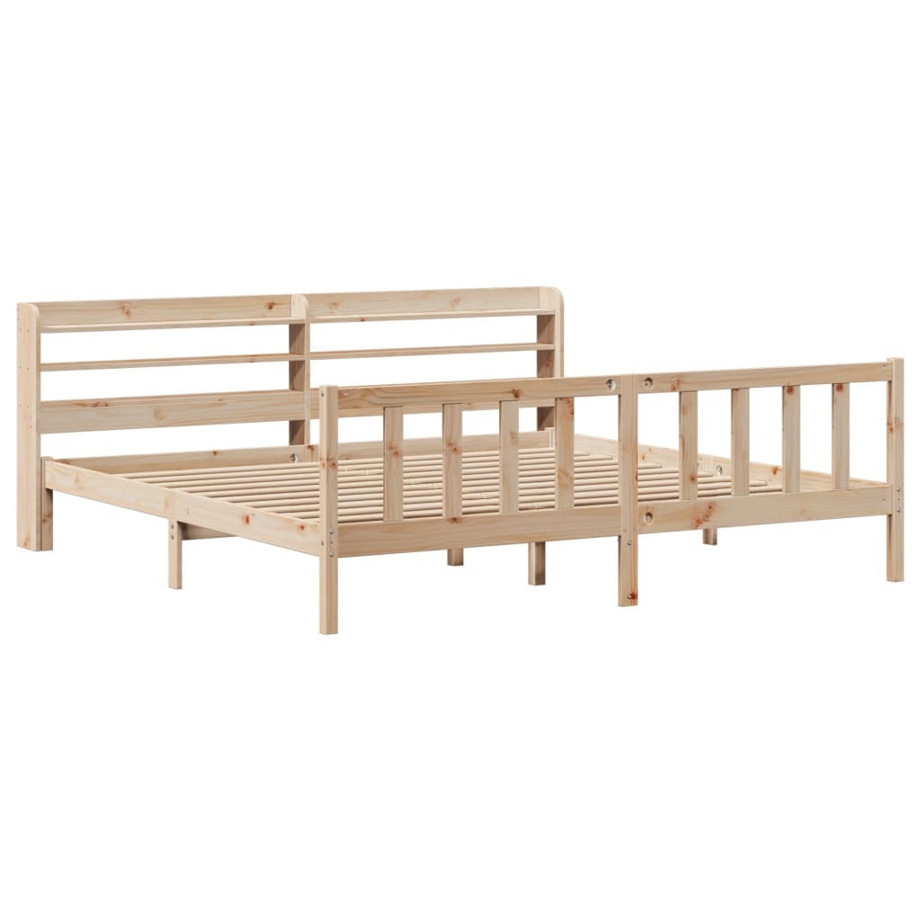 Sengeramme uten madrass 180x200 cm heltre furu