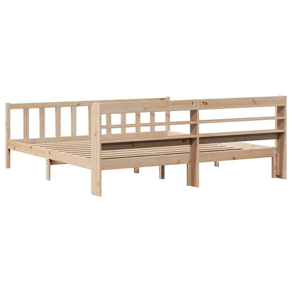 Sengeramme uten madrass 180x200 cm heltre furu