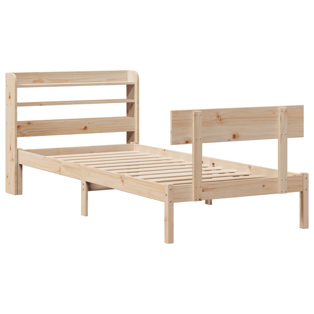 Sengeramme uten madrass 90x200 cm heltre furu
