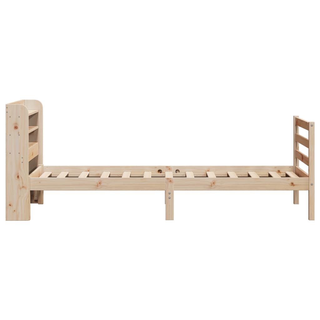Sengeramme med hodegavl 100x200 cm heltre furu