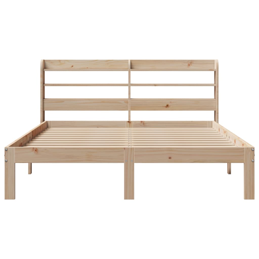 Sengeramme med hodegavl 160x200 cm heltre furu