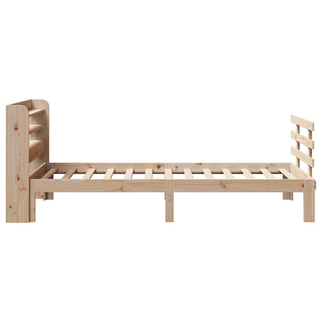 Sengeramme med hodegavl 100x200 cm heltre furu