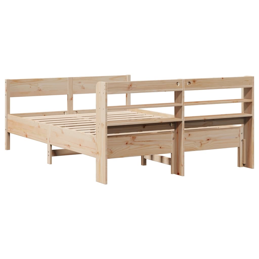 Sengeramme uten madrass 150x200 cm heltre furu