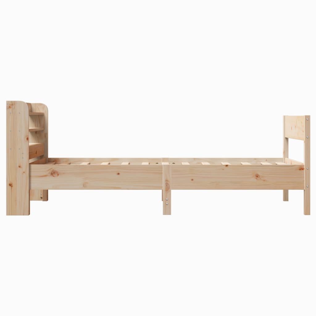 Sengeramme uten madrass 75x190 cm heltre furu