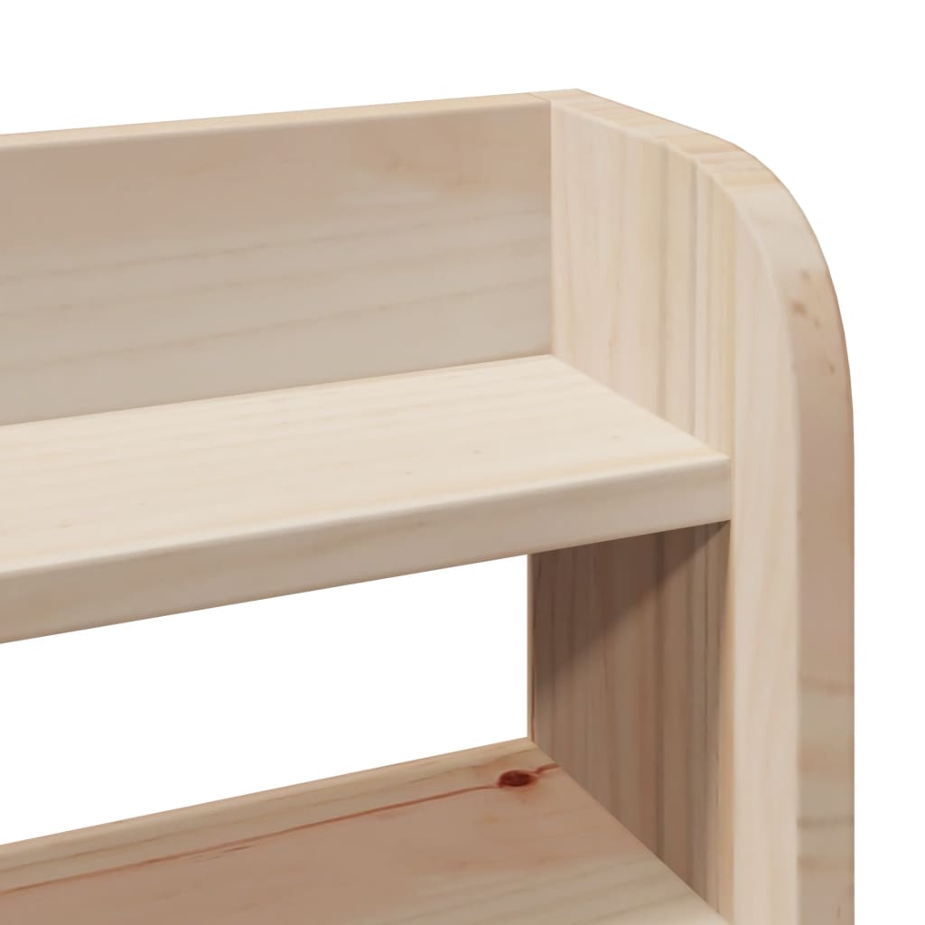Sengeramme med madrass 200x200 cm heltre furu