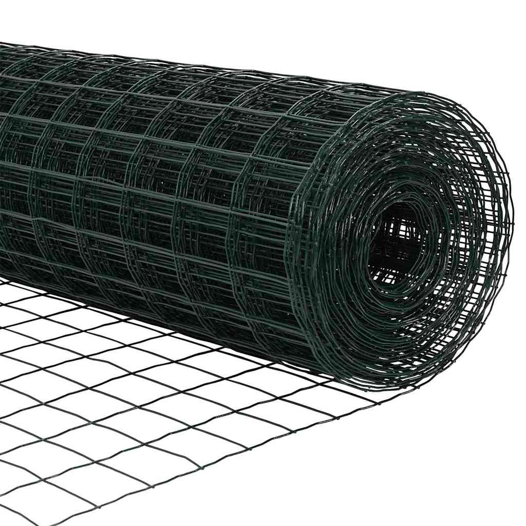 Euro Zaun Festemo 10 x 0,6 m PVC-belagt stål Grønn Mesh