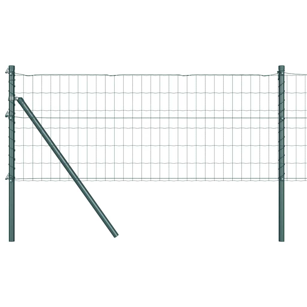 Euro Zaun Festemo 10 x 0,8 m PVC-belagt stål Grønn Mesh