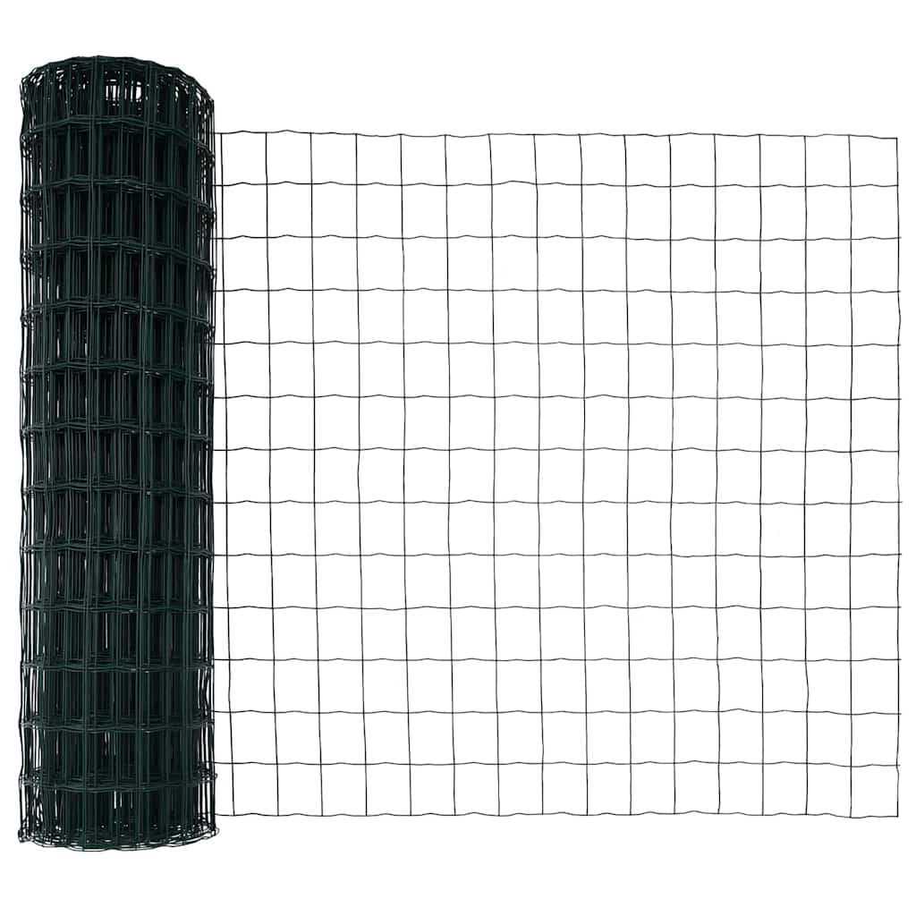 Euro Zaun Festemo 10 x 1,4 m PVC-belagt stål Grønn Mesh
