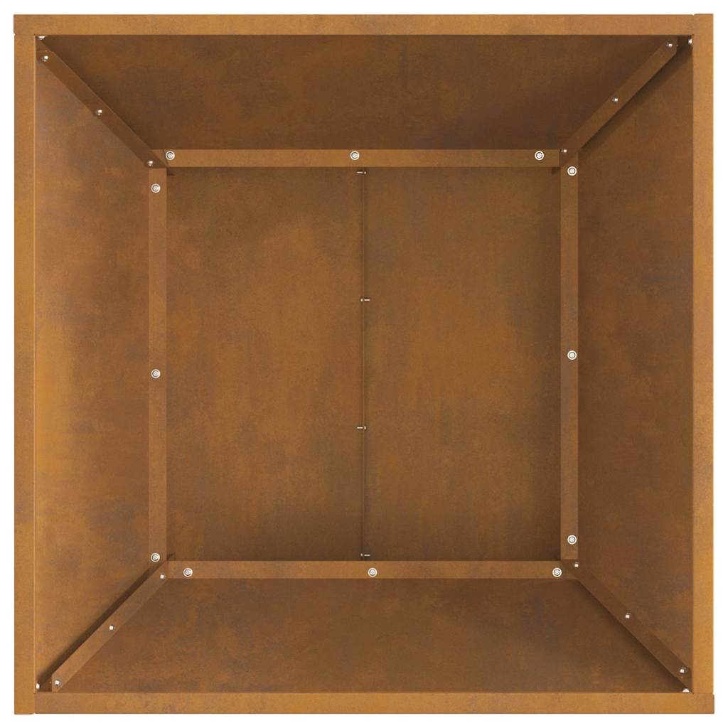Bålplass Brun 60 x 60 x 35 cm Cortenstål
