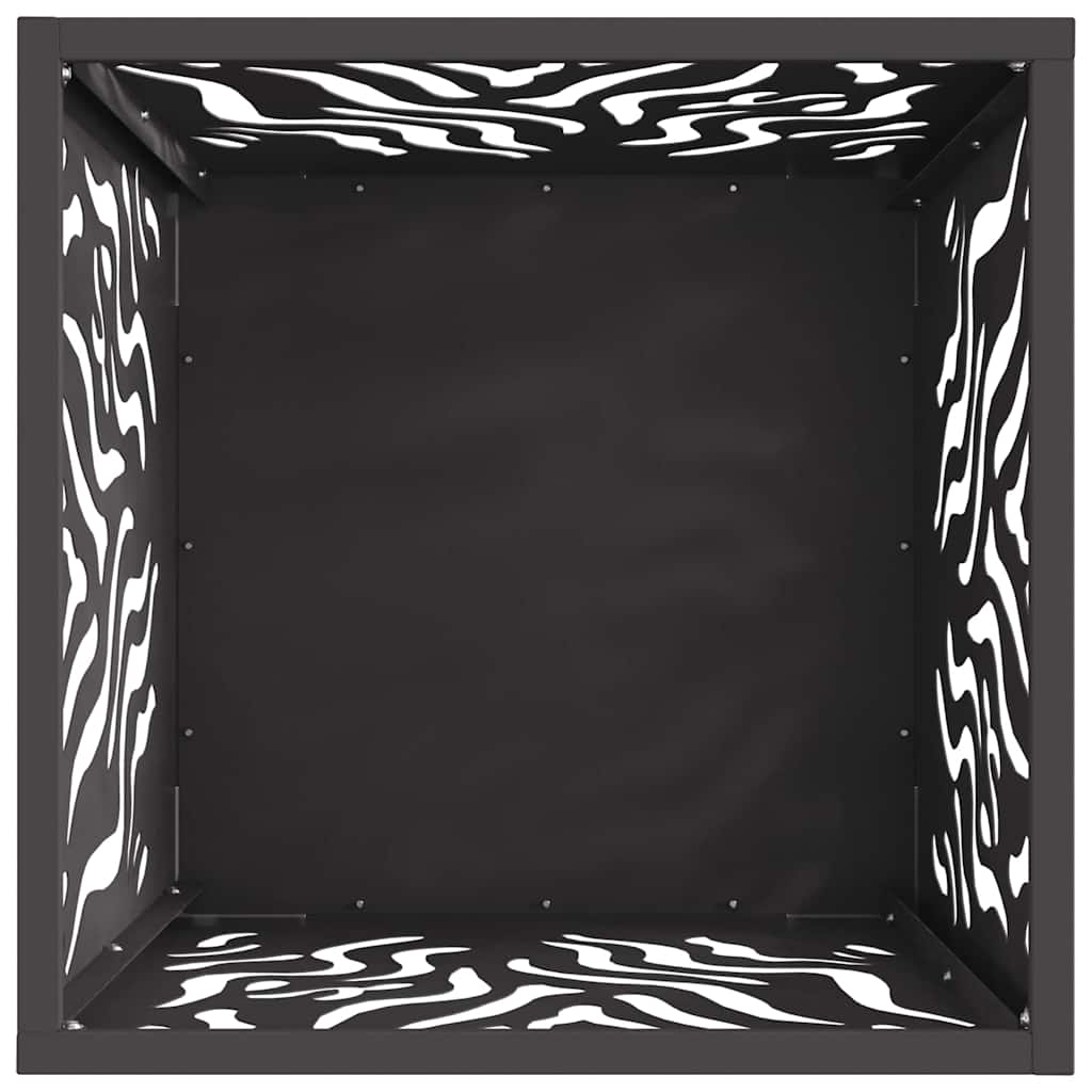 Bålplass Svart 40 x 40 x 40 cm Stål