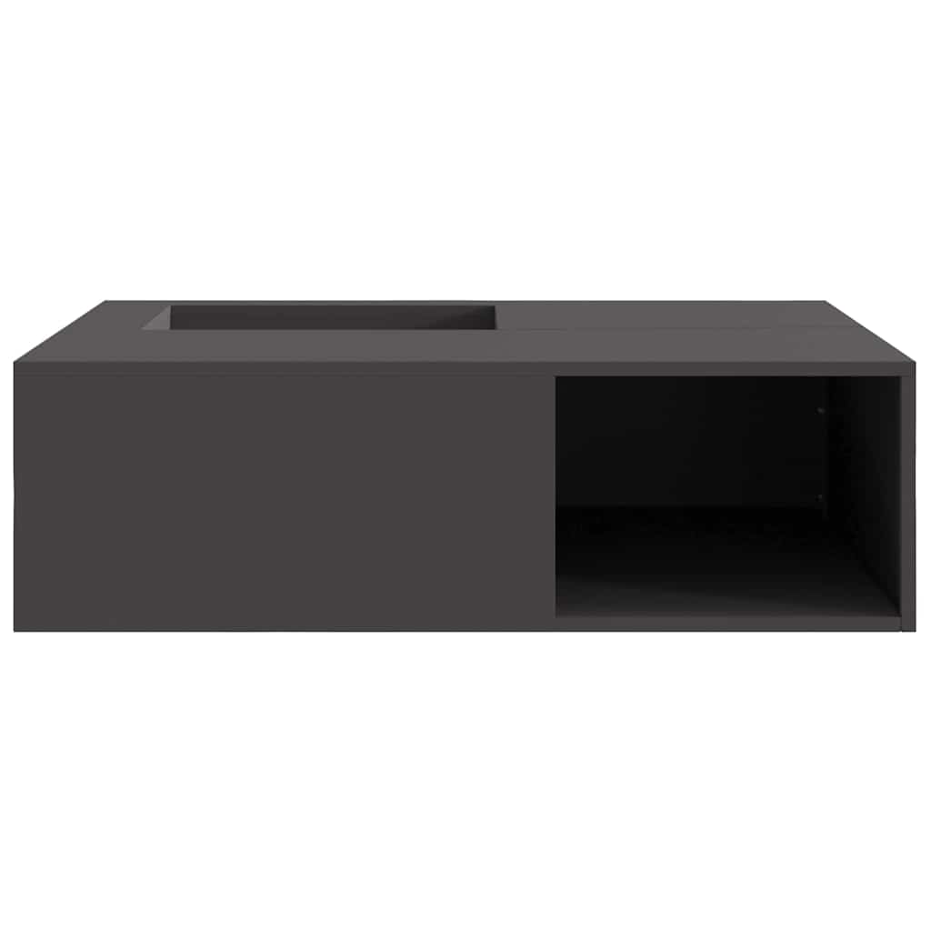 Bålplass Svart 100 x 100 x 30 cm Stål vidaXL