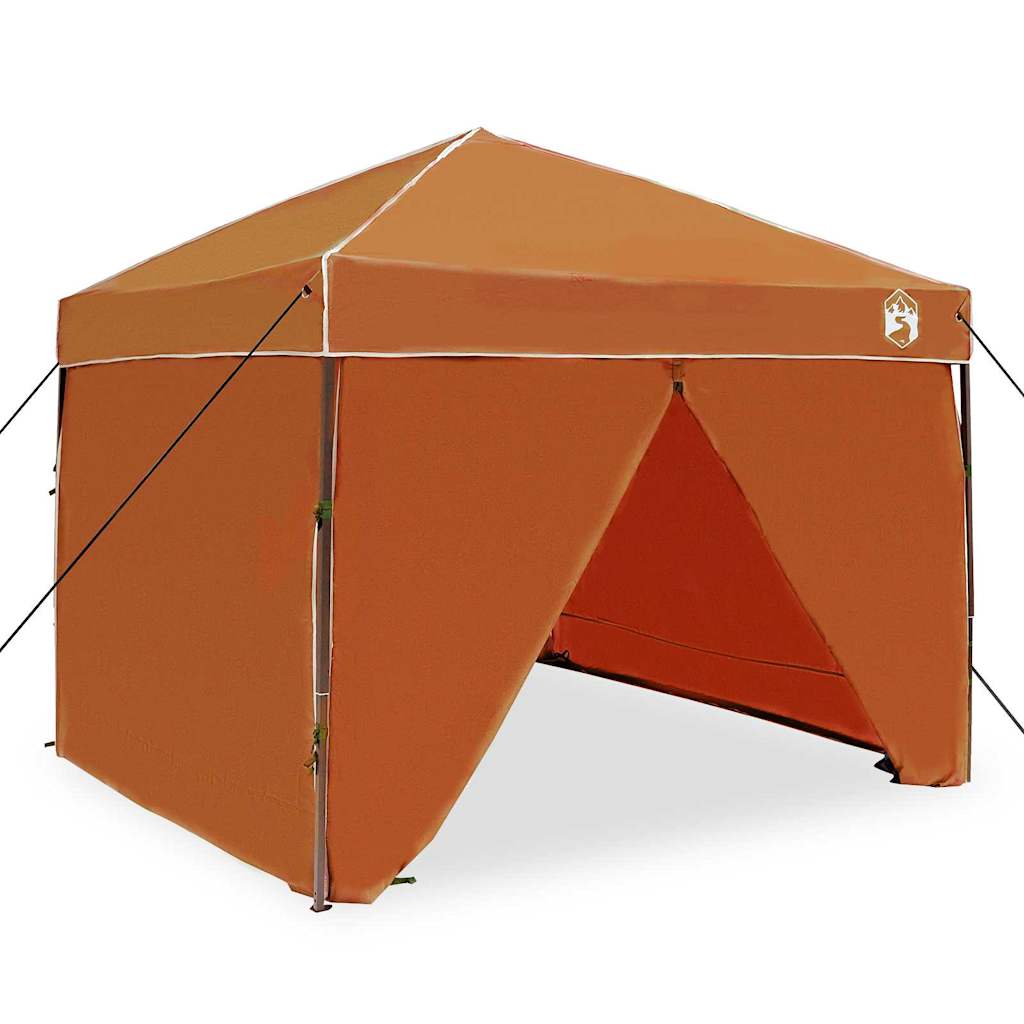 Canopy telt Oransje 243 x 243 x 251 cm stoff