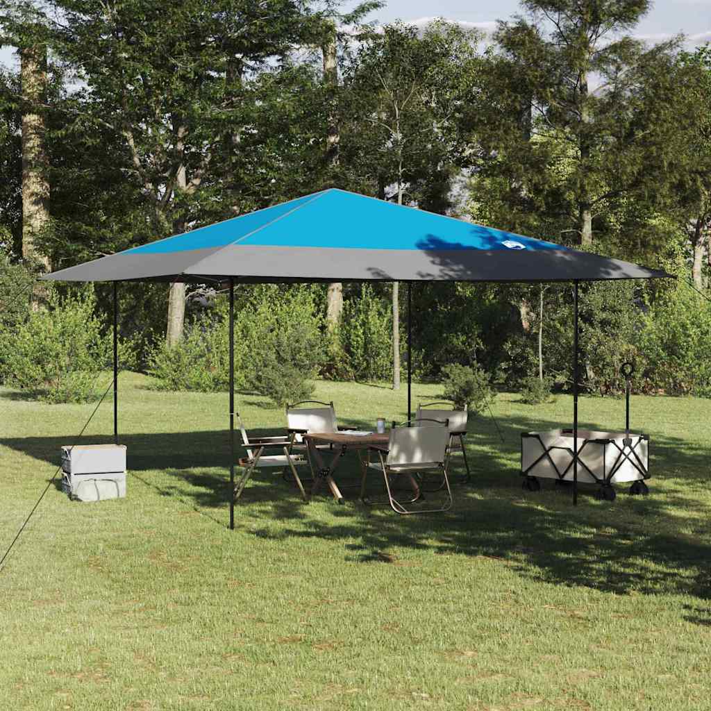 Canopy telt Blå 395 x 395 x 251 cm stoff