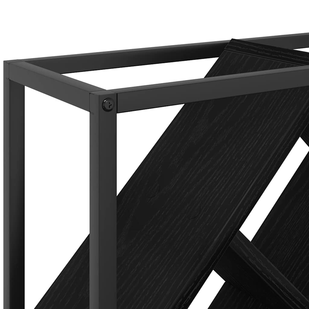Vinhylle Svart Eik 51 x 18 x 52,5 cm Konstruert tre