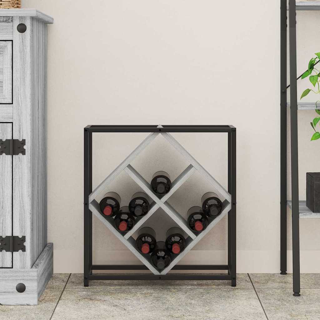 Vinhylle Grå Sonoma 51 x 18 x 52,5 cm Konstruert tre
