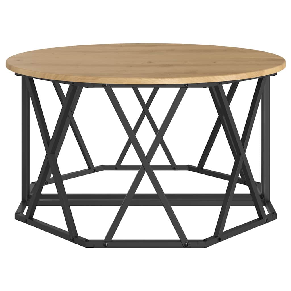 Kaffebord Artisan Eik 80 x 80 x 42 cm