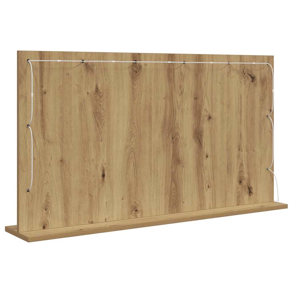 Stilfullt Speil Rektangulær Artisan Eik 100 x 55 x 18 cm
