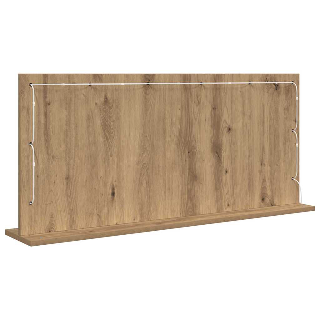 Stilfullt Speil Rektangulær Artisan Eik 100 x 45 x 18 cm