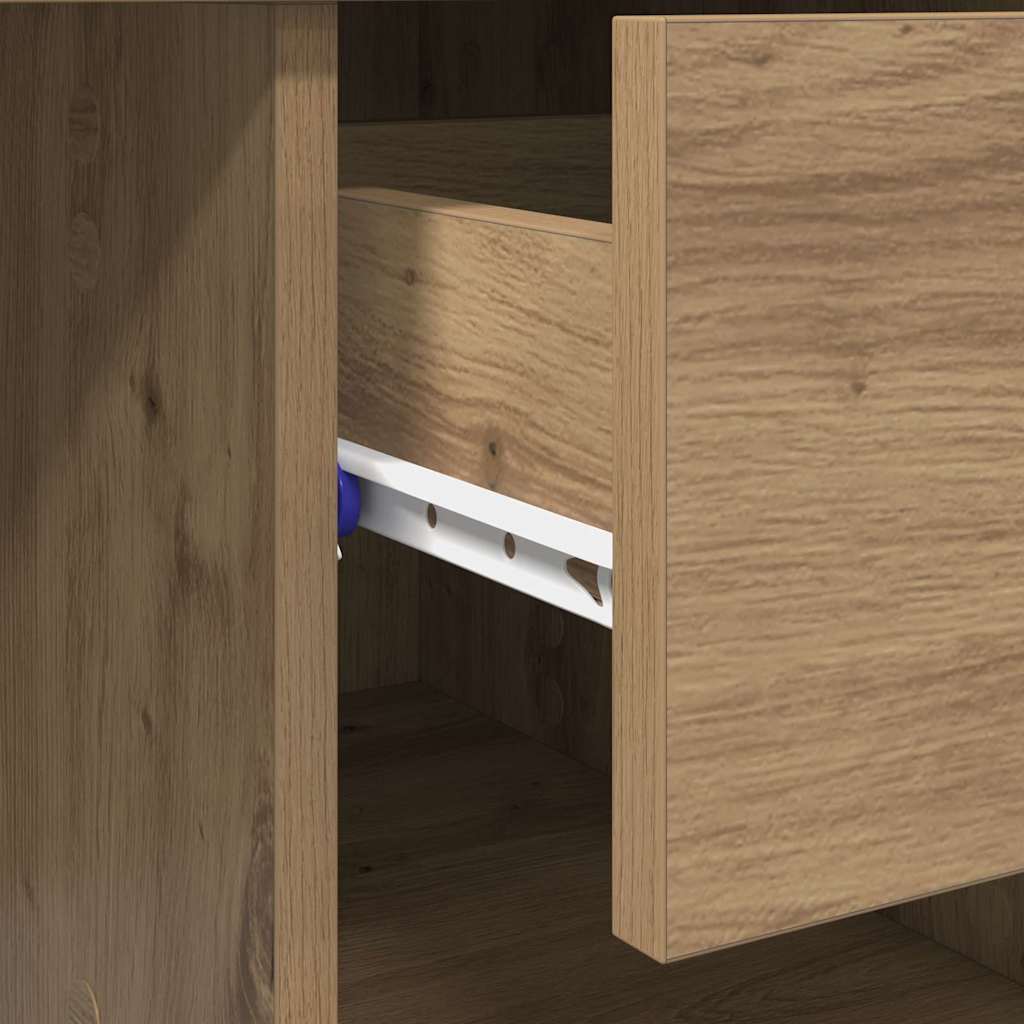 Skrivebord Artisan Eik Konstruert tre 90 x 49 x 75 cm