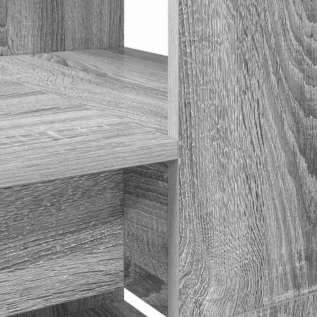 Skrivebord Grå Sonoma 113 x 54 x 120 cm Konstruert tre