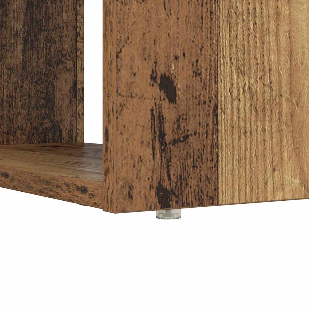 Skrivebord med hylle Gamle tre 113 x 54 x 120 cm Konstruert tre