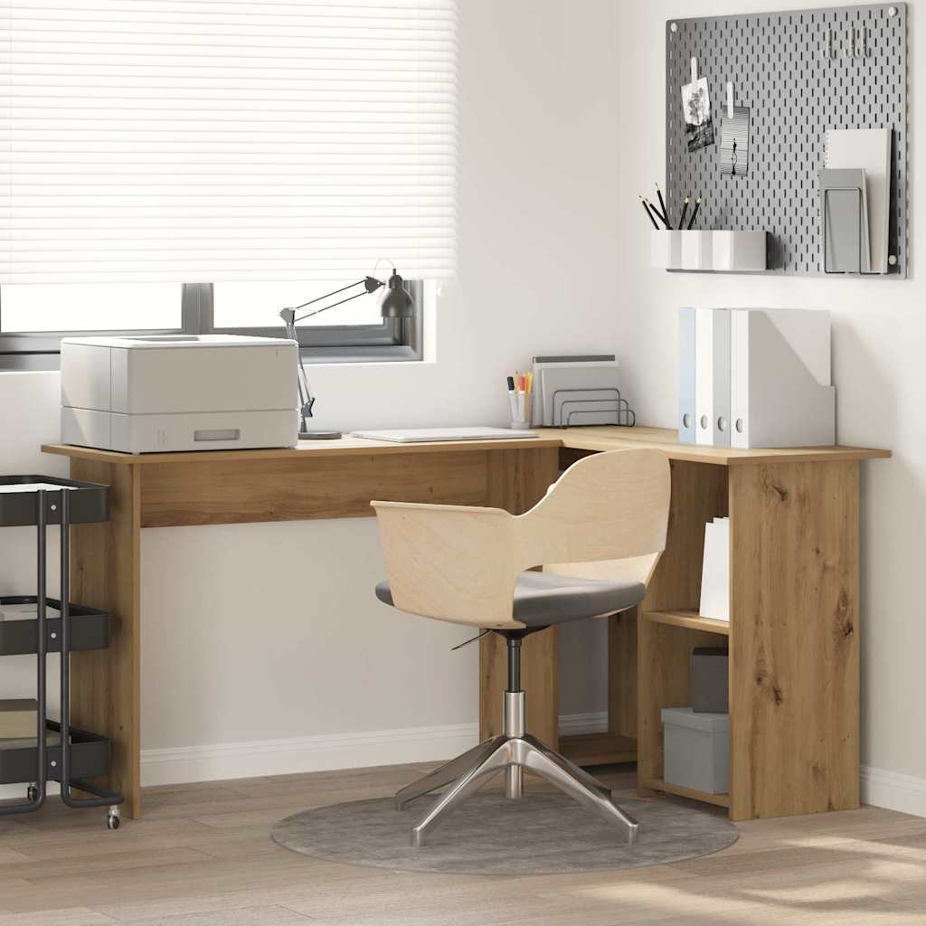 Skrivebord Artisan Eik Konstruert tre 142 x 102 x 73 cm
