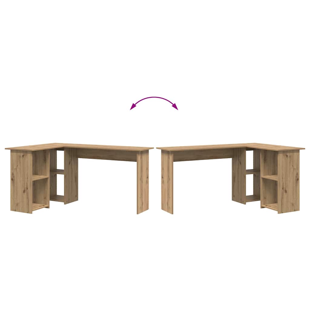 Skrivebord Artisan Eik Konstruert tre 142 x 102 x 73 cm
