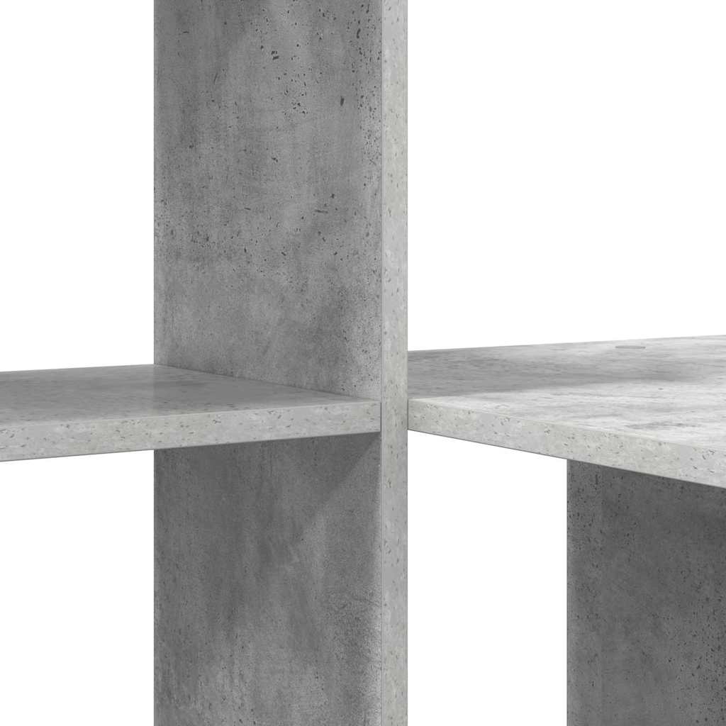Skrivebord Betonggrå 131,5 x 50 x 106,5 cm Konstruert tre