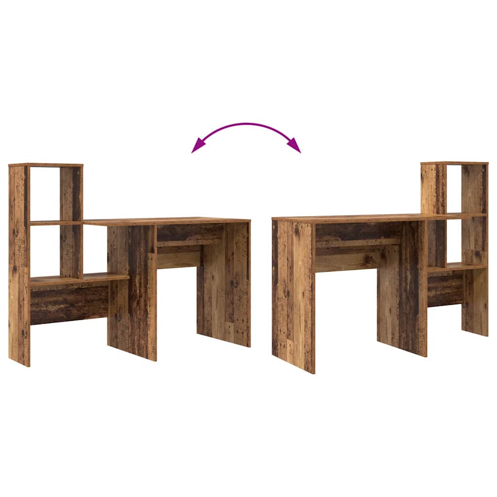 Skrivebord Gamle tre 131,5 x 50 x 106,5 cm Konstruert tre