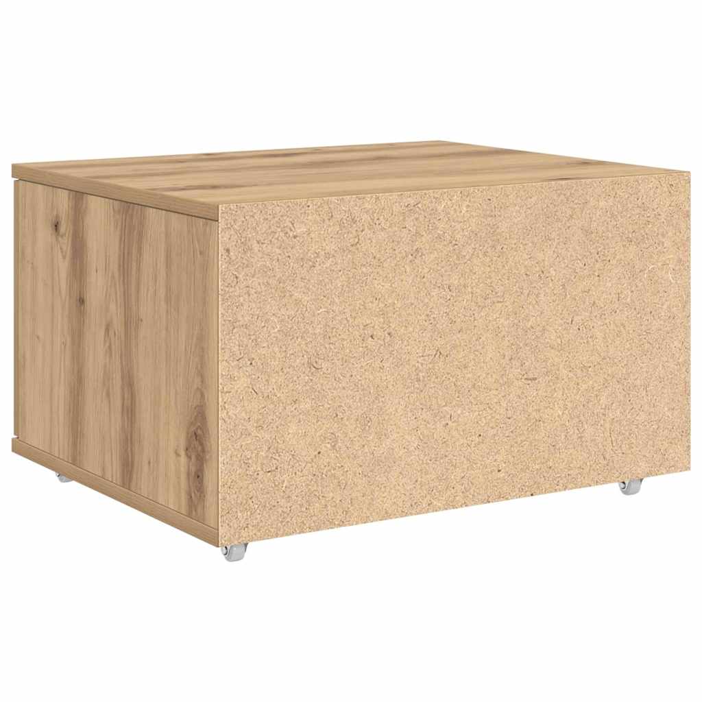 Skuffeskap med hjul Artisan Eik 55 x 45 x 31 cm