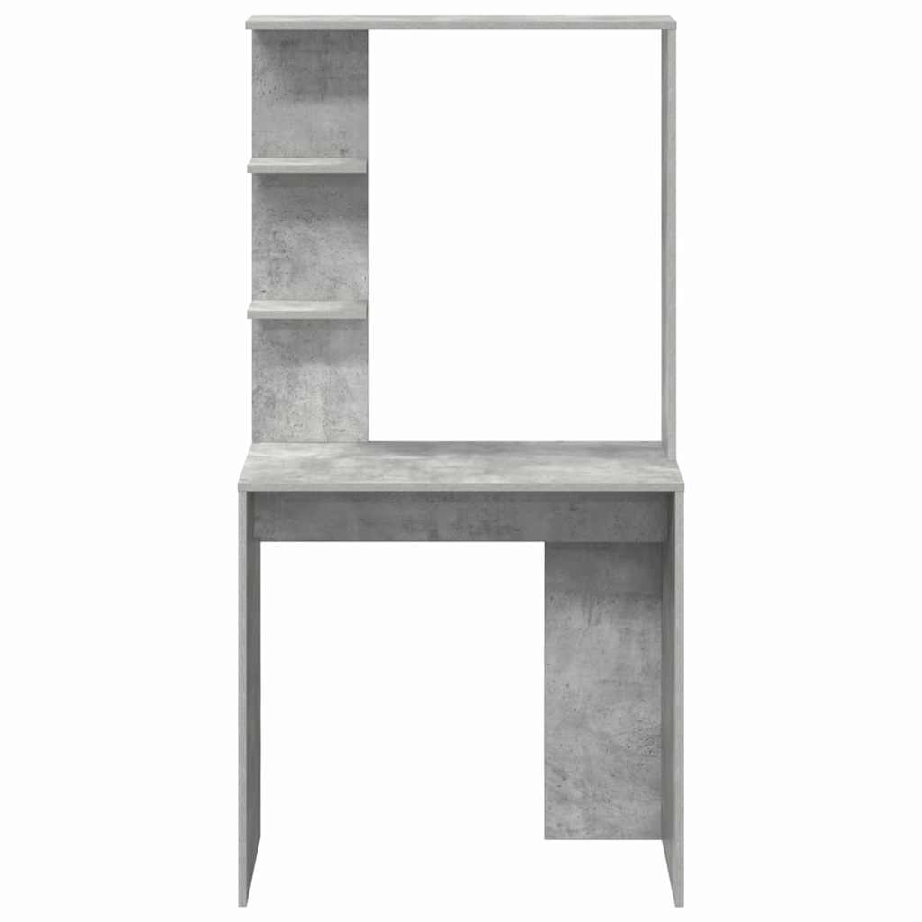 Skrivebord Betonggrå 78,5 x 37 x 154,5 cm Konstruert tre