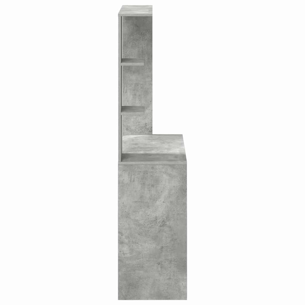 Skrivebord Betonggrå 78,5 x 37 x 154,5 cm Konstruert tre