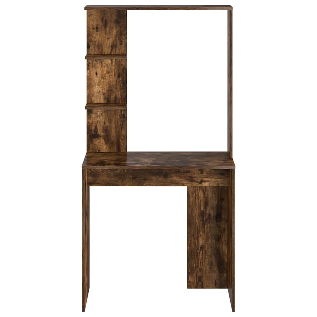 Skrivebord Røkt eik 78,5 x 37 x 154,5 cm Konstruert tre