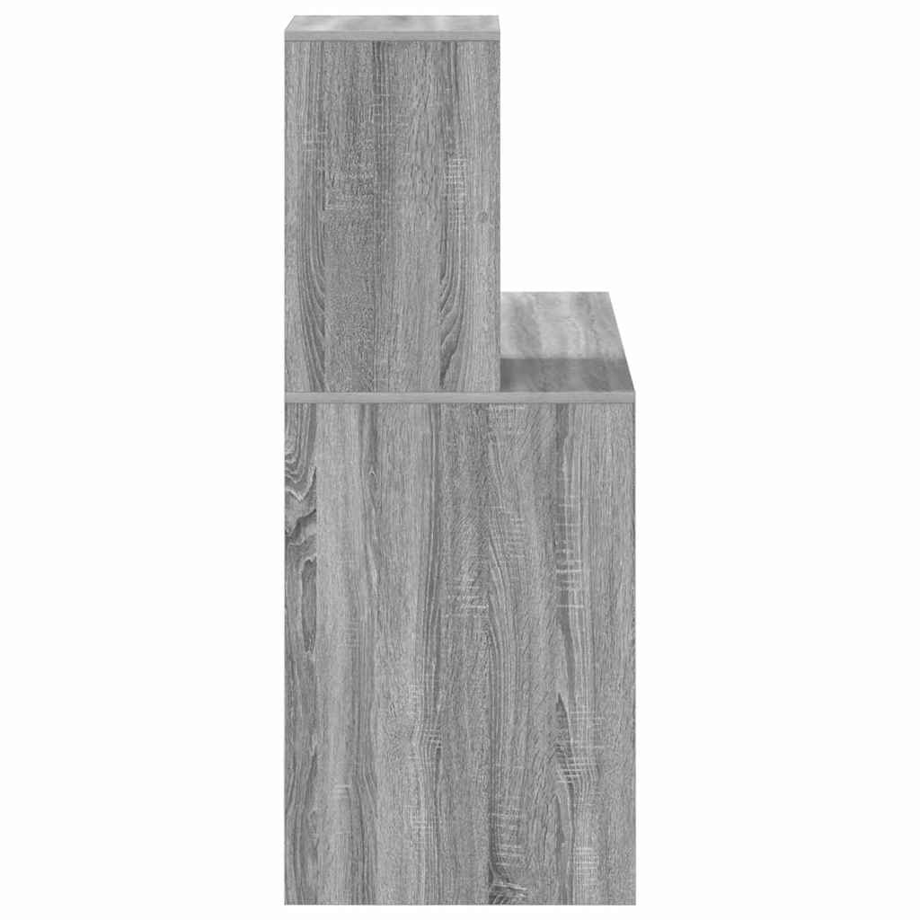Skrivebord Grå Sonoma 102 x 50 x 124 cm Konstruert tre