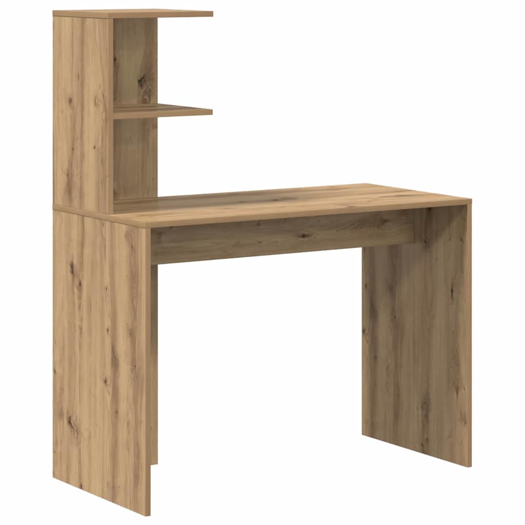 Skrivebord Artisan Eik 102 x 50 x 124 cm Konstruert tre