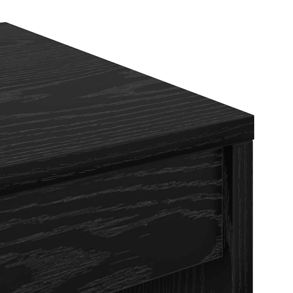 Skrivebord Svart Eik 60 x 40 x 76 cm