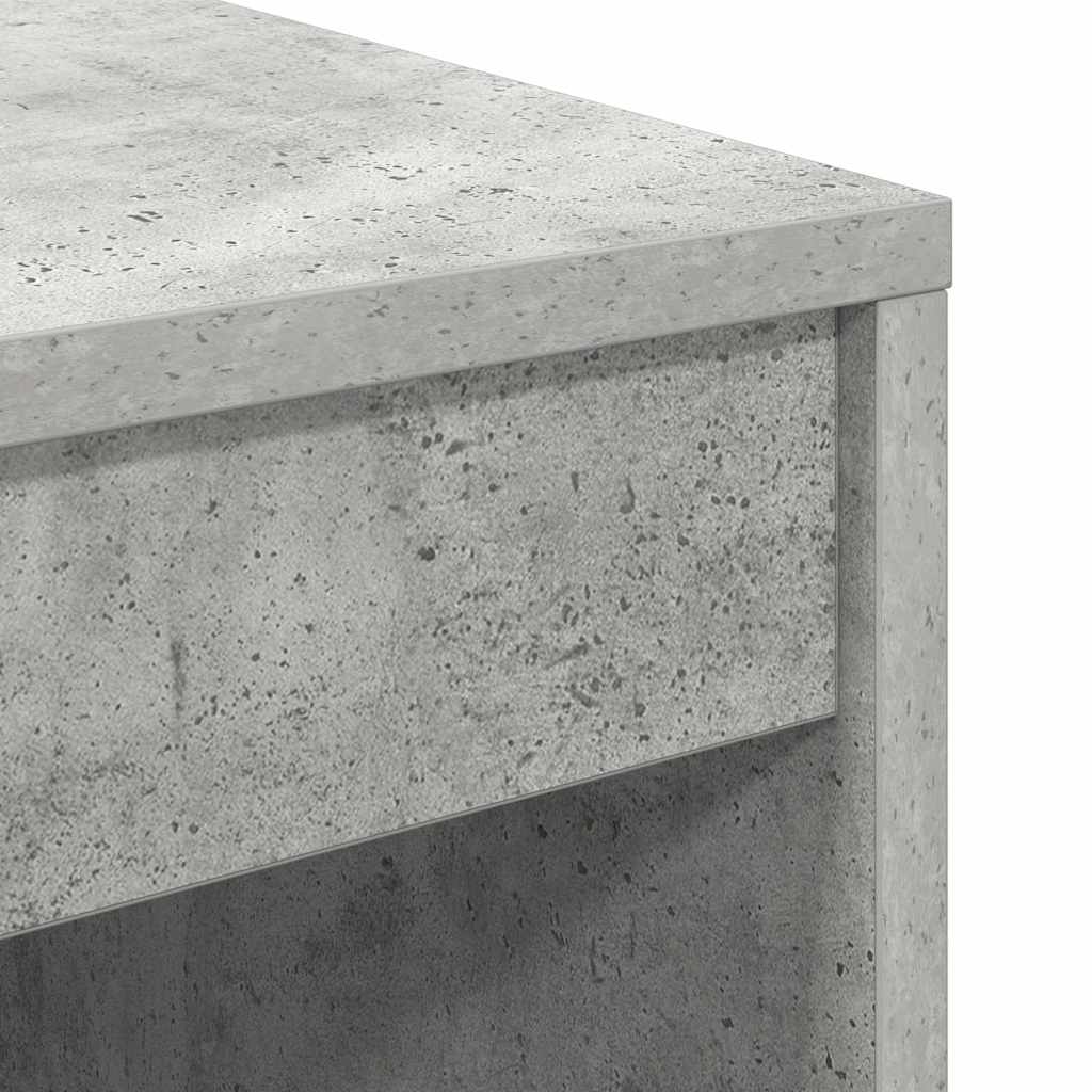 Skrivebord Betonggrå 60 x 50 x 76 cm